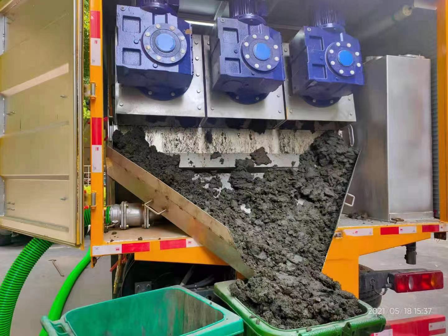 呼玛化粪池清掏城市维护站-泥浆净化干湿分离处理